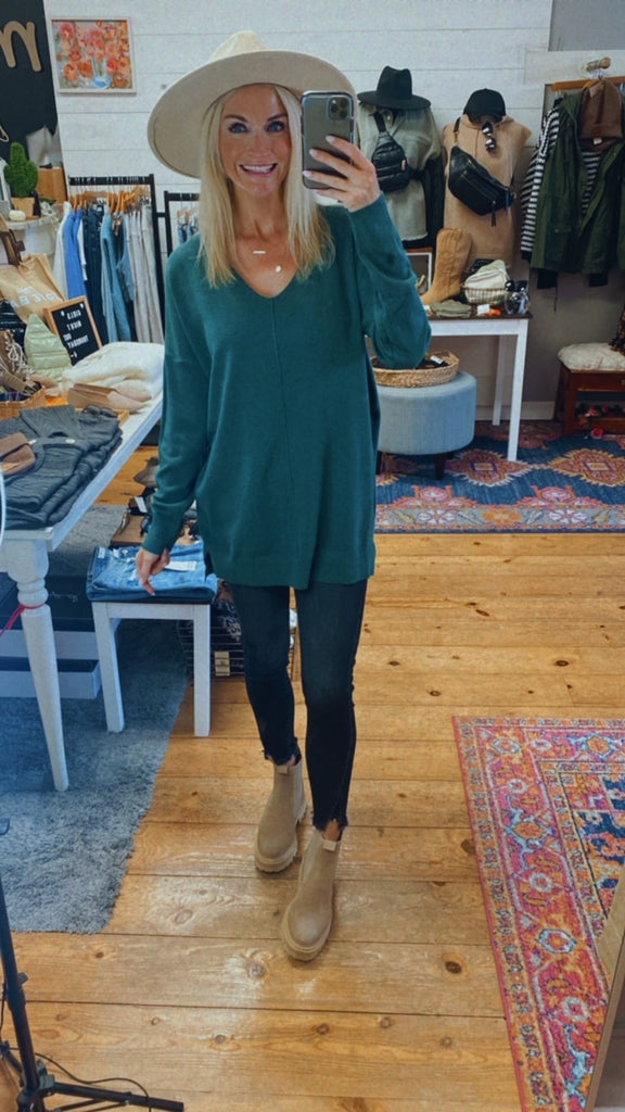 Juniper soft sweater (green)