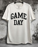 Game Day Graphic boyfriend Tee (white)