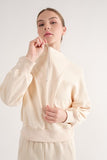Willow Oversized washed pullover (cream)