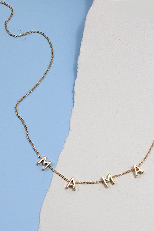 MAMA Necklace (gold)
