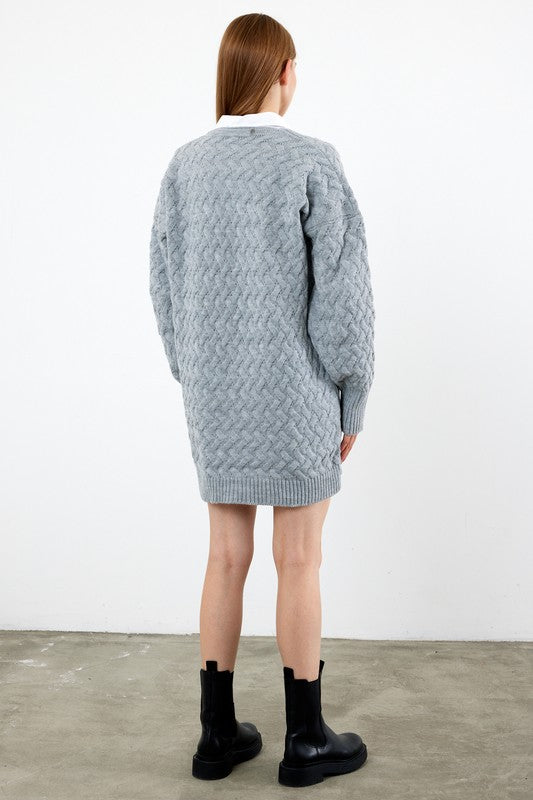 Stanley Chunky Cardigan (heather gray)