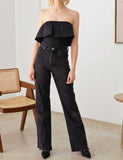 Belle Strapless Ruffle Bodysuit