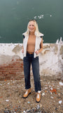 Benni Suede Vest - Black