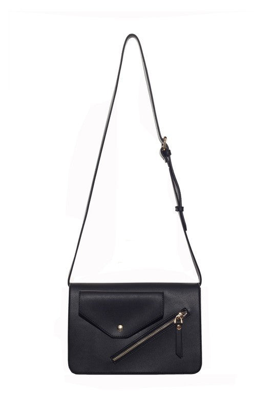 Classic Crossbody Handbag (blag) - Mint Boutique