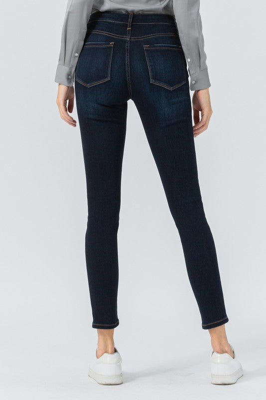 Flying Monkey stella skinny jean (dark wash) - Mint Boutique
