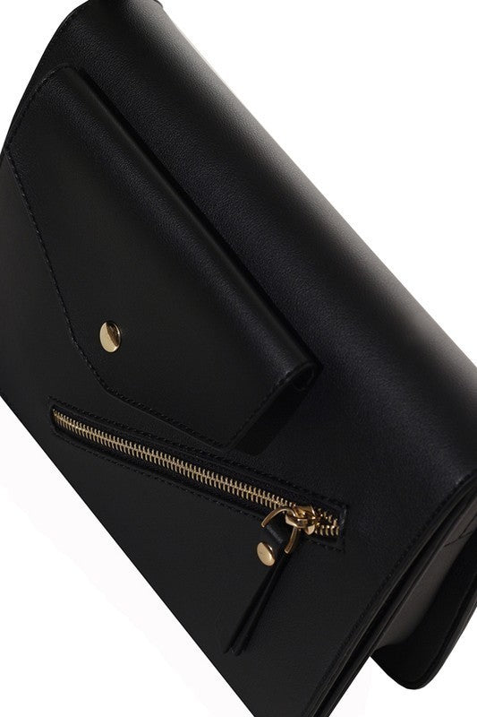 Classic Crossbody Handbag (blag) - Mint Boutique