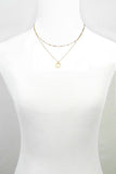 Layered Coin Necklace (gold)