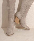 Giselle Boots (grey beige)