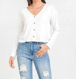 TimeSquare button down thermal (ivory)