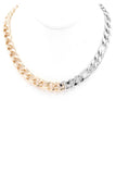 Metal Chain Necklace (gold/silver) - Mint Boutique