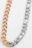 Metal Chain Necklace (gold/silver) - Mint Boutique