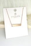 Classic Dainty Bar Necklace - Mint Boutique