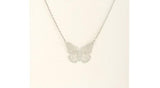 Gold Dipped Butterfly Dainty Charm Necklace - Mint Boutique
