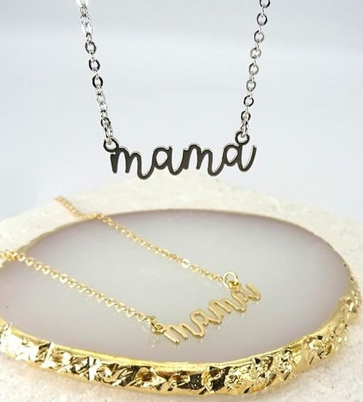 Mama Pendant Necklace - Mint Boutique