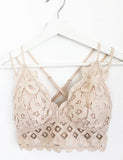 Adella Lace Bralette (nude)