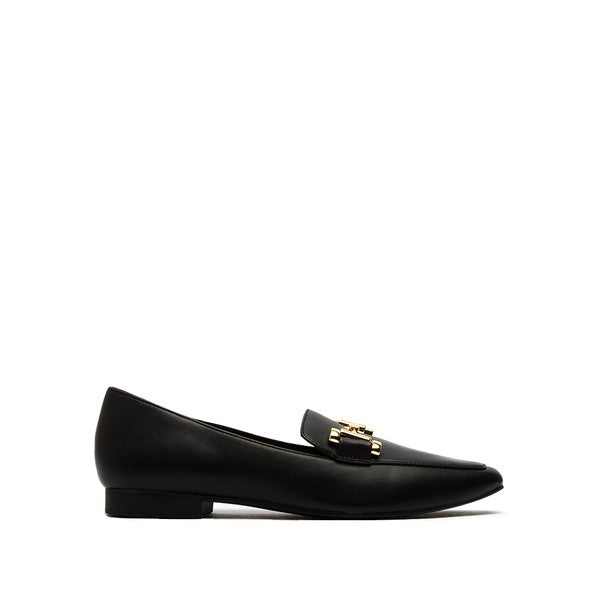 Delany loafer w/ gold hardware (black)