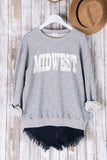 Midwest Graphic Sweatshirt (heather grey)