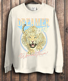 Dreamer World Tour Graphic Sweatshirt (ivory)