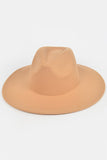Simple fedora hat (camel)