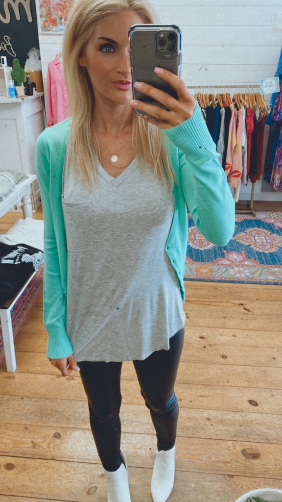 My Favorite Cardigan (spearmint)