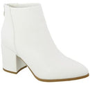Reckless in Love bootie (white) - Mint Boutique