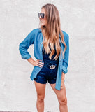 Sasha All American chambray buttun-up (denim)