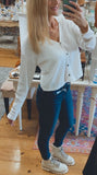 TimeSquare button down thermal (ivory)