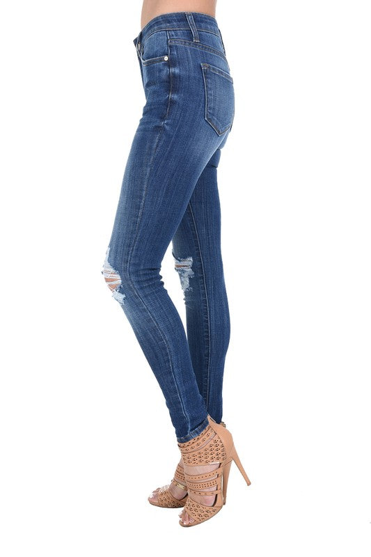 Newport Coast skinny jean (medium wash) - Mint Boutique