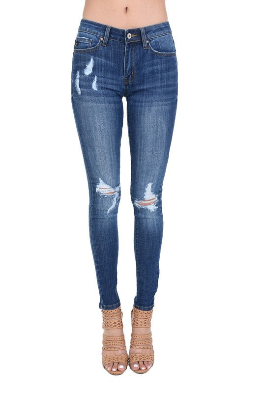 Newport Coast skinny jean (medium wash) - Mint Boutique