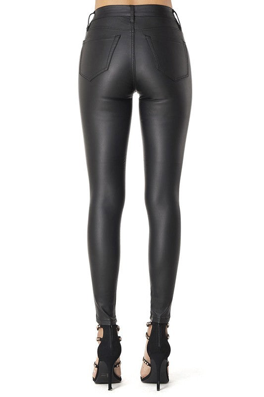 Lennon leather pant (black)