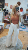 Ginger Bodycon V Neck Tank