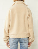 Republic sherpa jacket (beige)