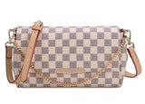 Gia Classy Check Womens Handbag Purse (cream) - Mint Boutique
